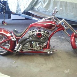 2012 Pro Built Custom Chopper In Like NEW Condition!